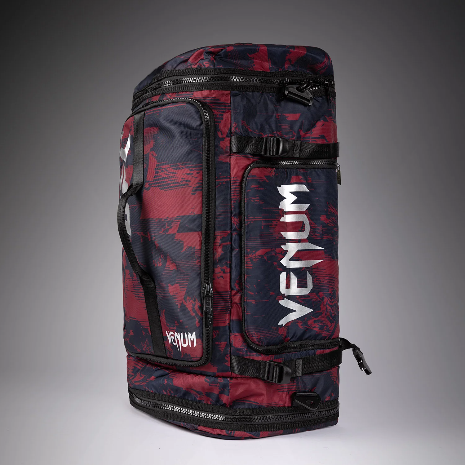 Unisex UFC Zenith by Venum Burgundy Authentic Fight Week Gear Bag (48L) - Image 2