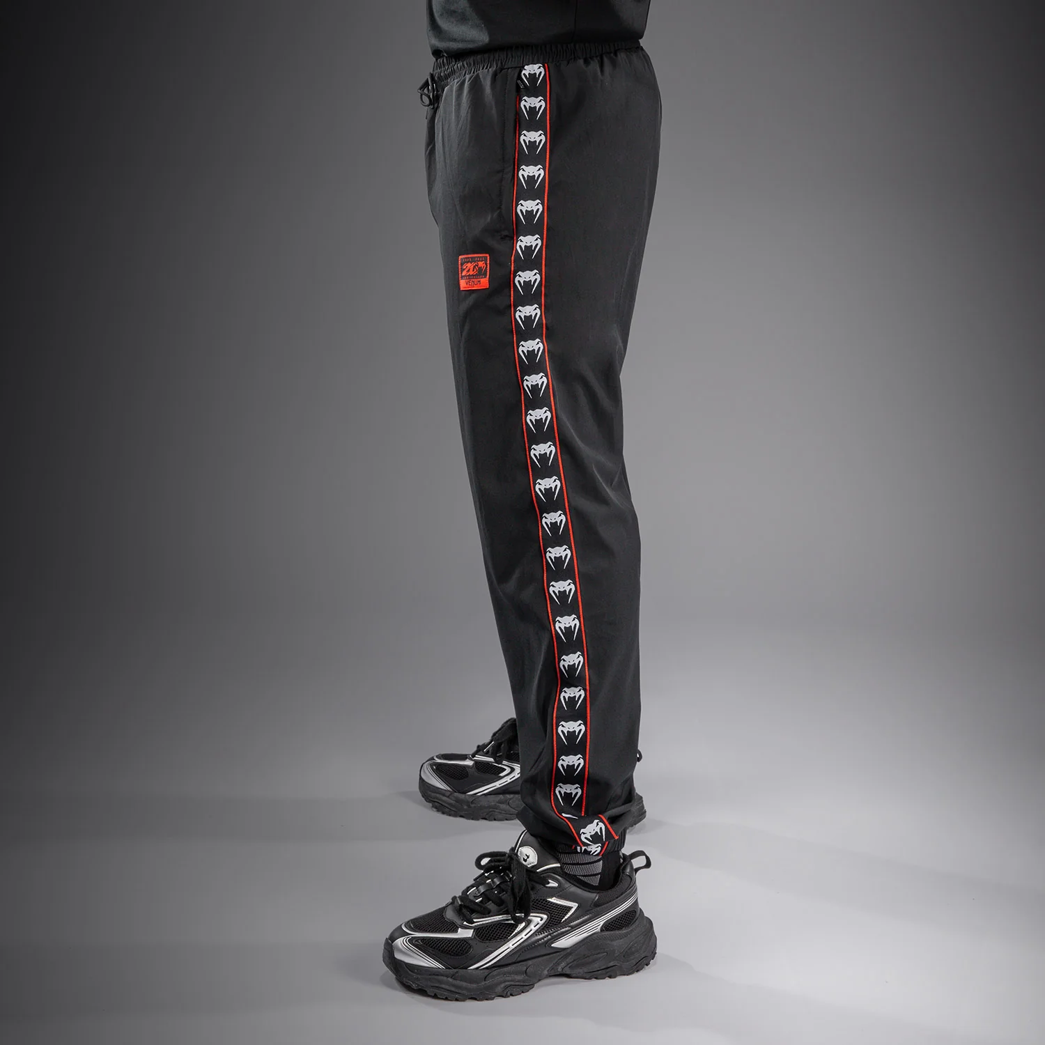 Venum 20th Anniversary Joggers - Black/Red - Image 4