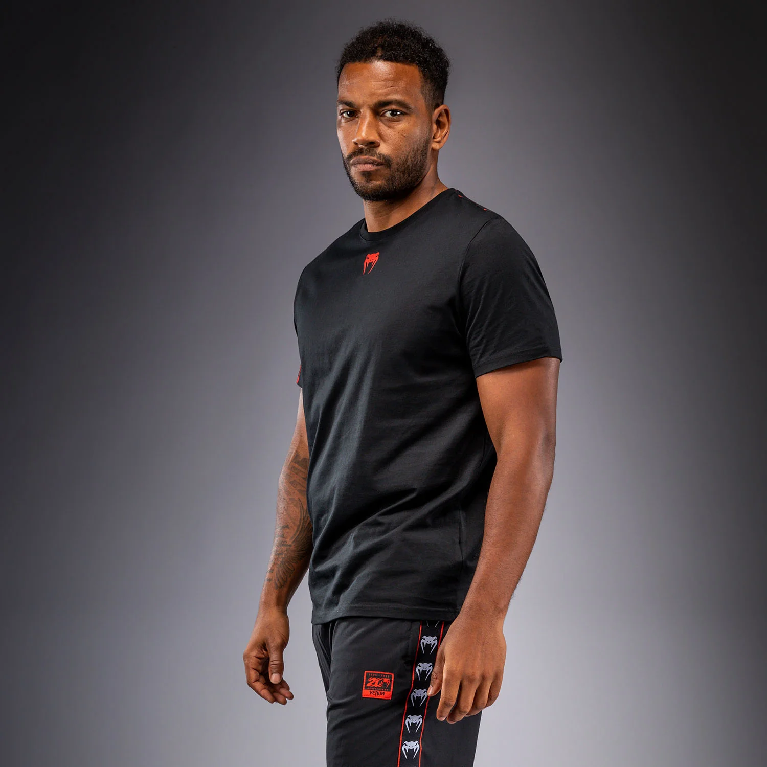 Venum 20th Anniversary T-Shirt - Black/Red - Image 2