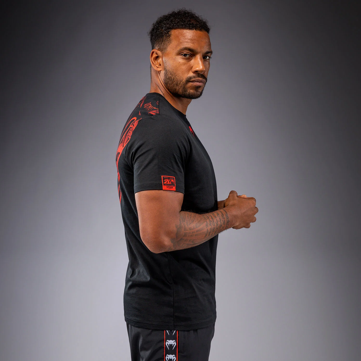 Venum 20th Anniversary T-Shirt - Black/Red - Image 3