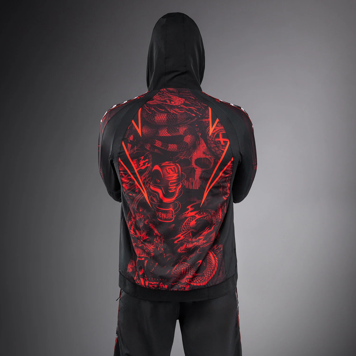 Venum 20th Anniversary Track Jacket - Black/Red - Image 6