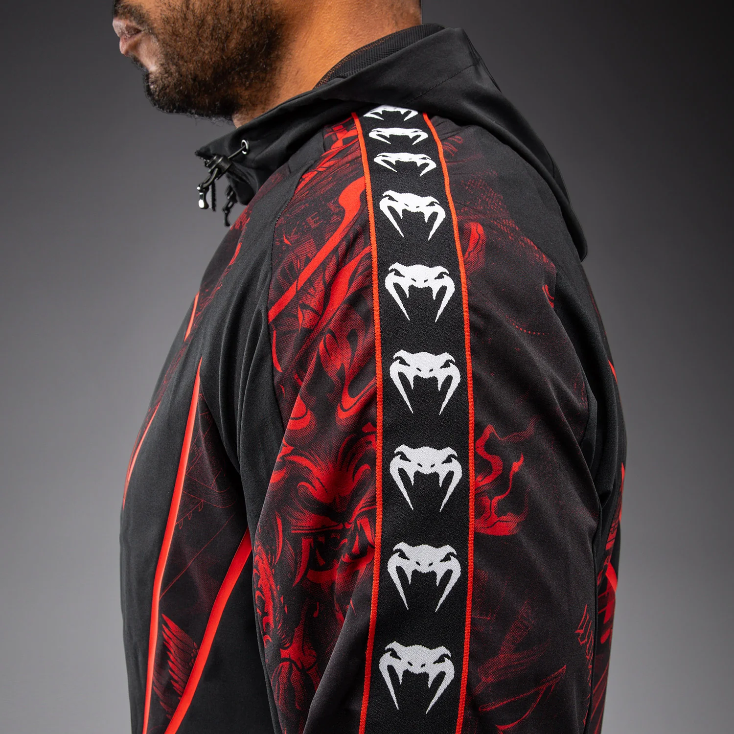 Venum 20th Anniversary Track Jacket - Black/Red - Image 7