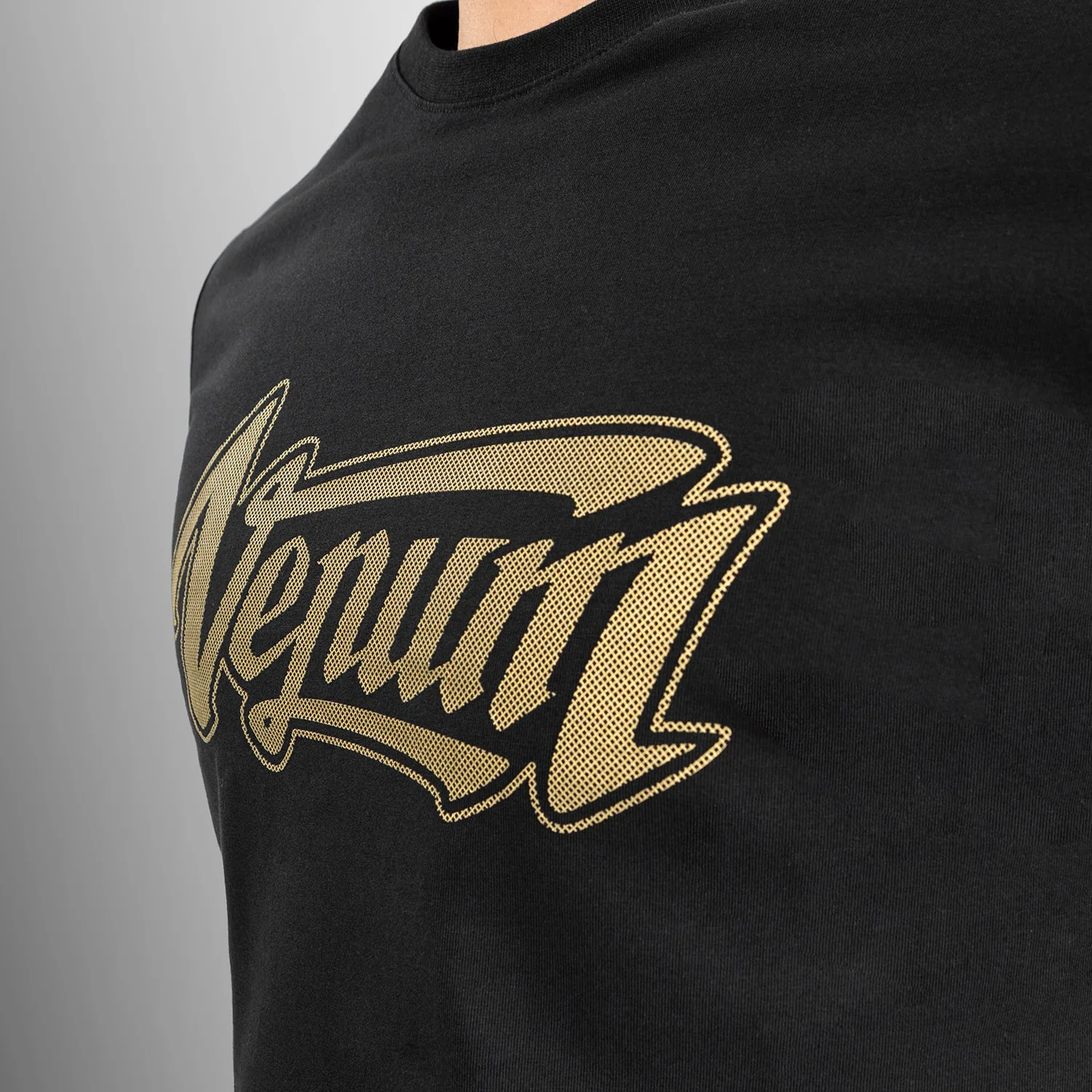 Venum Absolute 2.0 T-shirt - Adjusted Fit - Black/Gold - Image 3