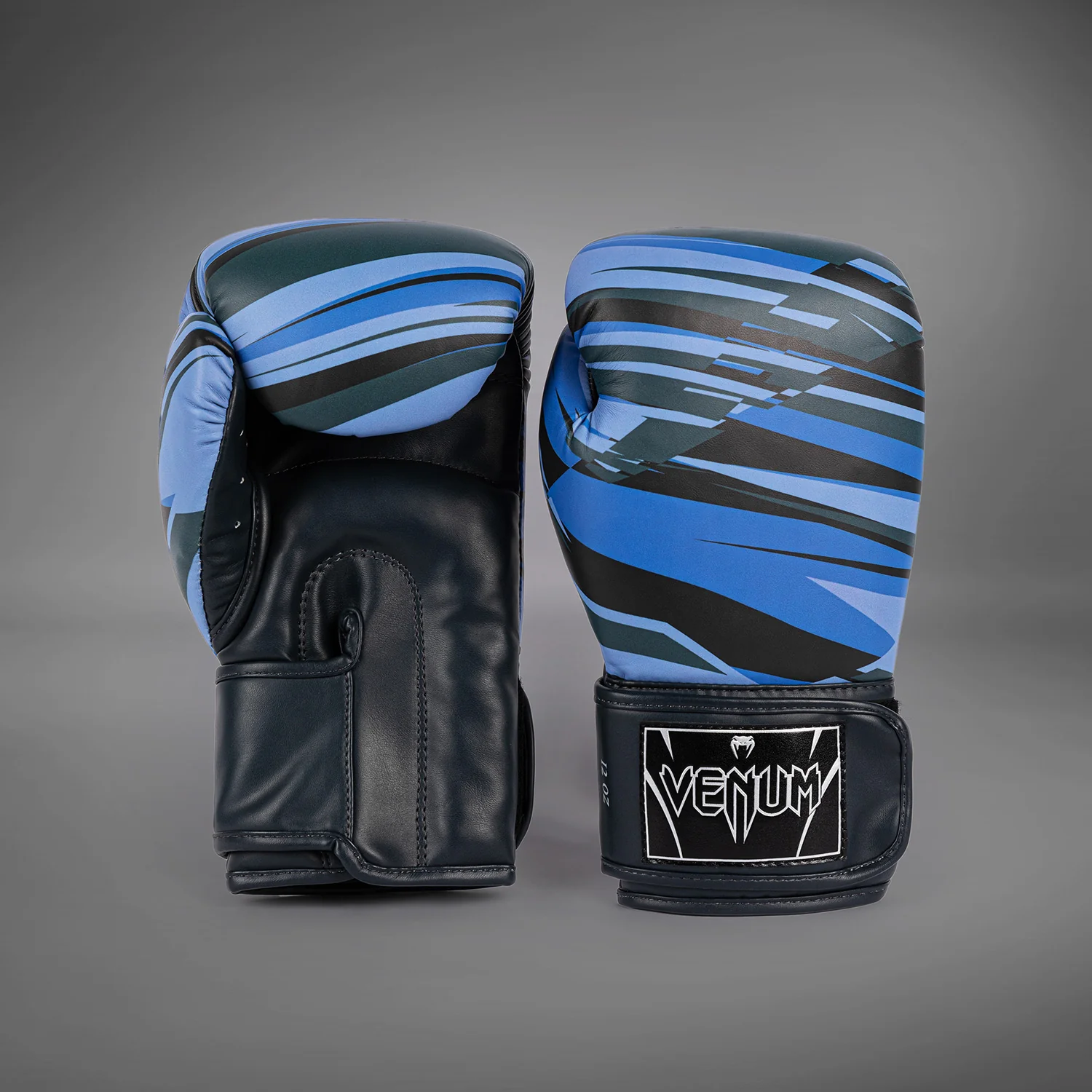 Venum Abyss Boxing Gloves - Shadow Blue - Image 2
