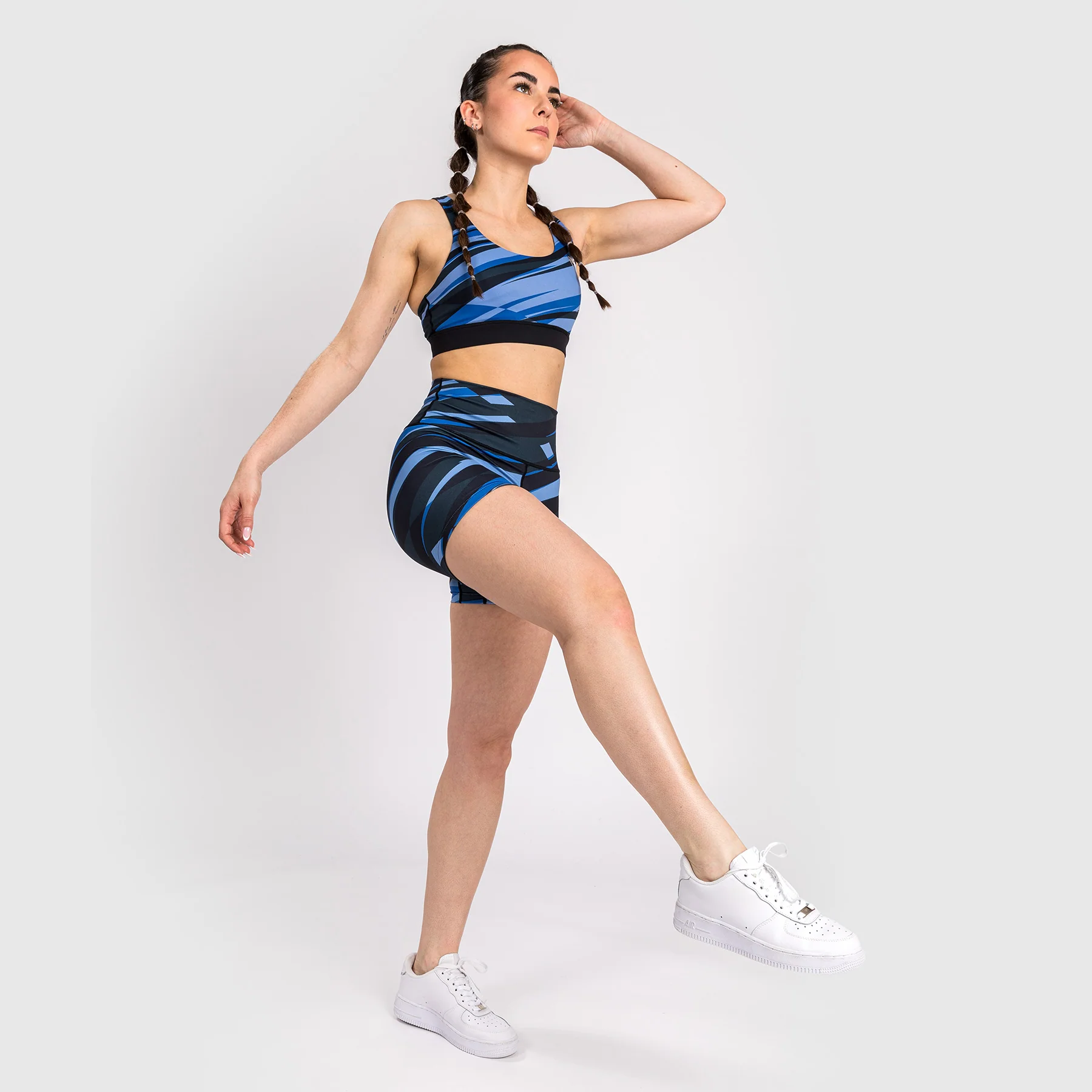 Venum Abyss Women’s Compression Shorts – Shadow Blue - Image 4