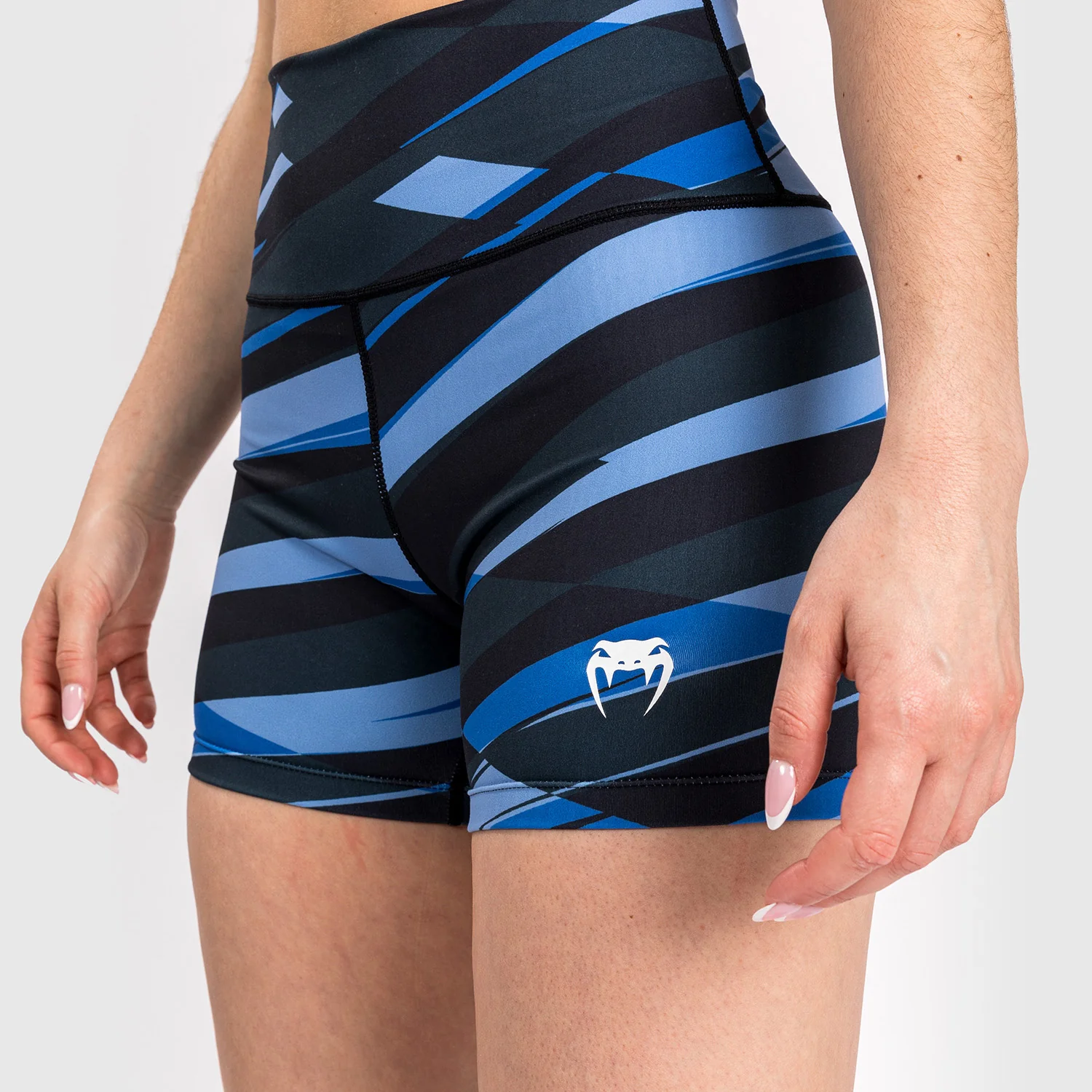 Venum Abyss Women’s Compression Shorts – Shadow Blue - Image 6