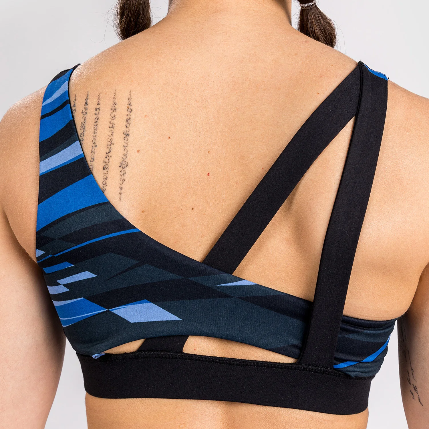 Venum Abyss Women’s Sports Bra - Shadow Blue - Image 5