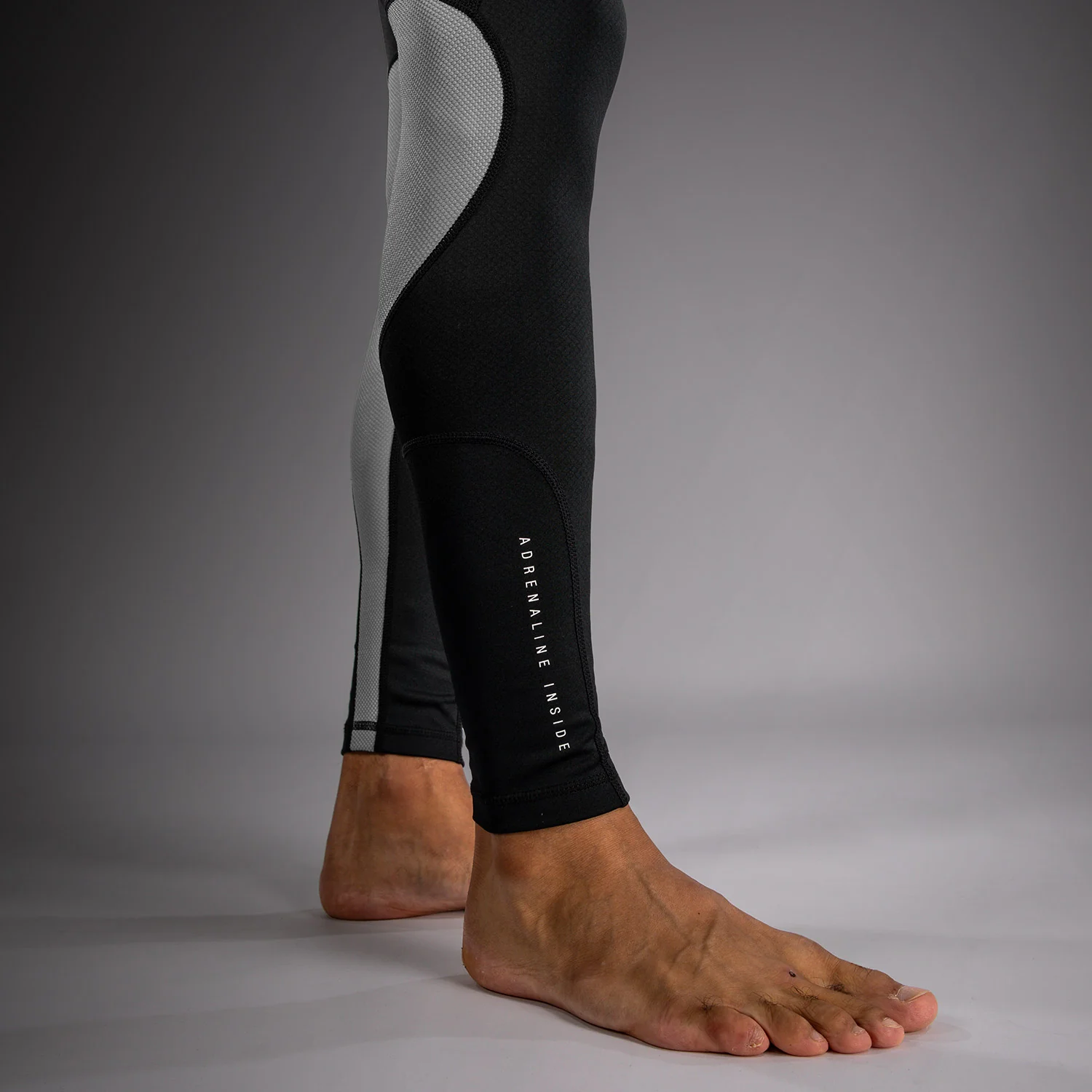 Venum Adrenaline Spats - Black/Silver Grey - Image 6