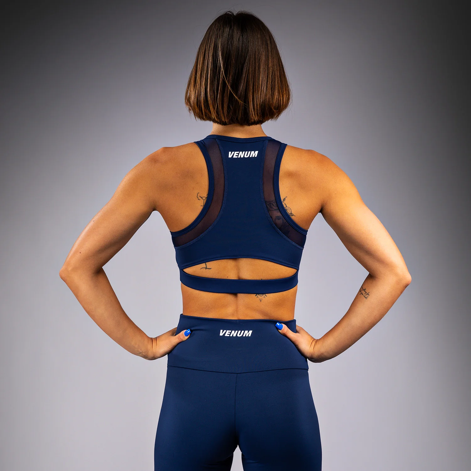 Venum Aero XT Sport Bra - Indigo PK - Image 4