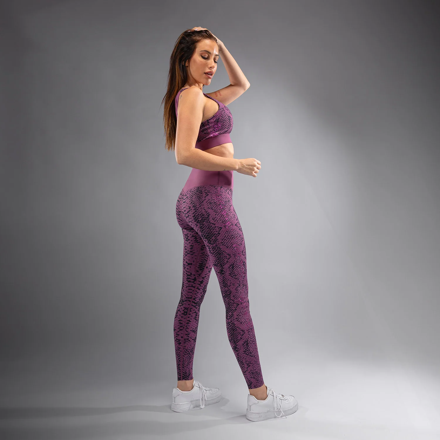 Venum Amazonia Women’s Full-Length Leggings - Purple - Image 4
