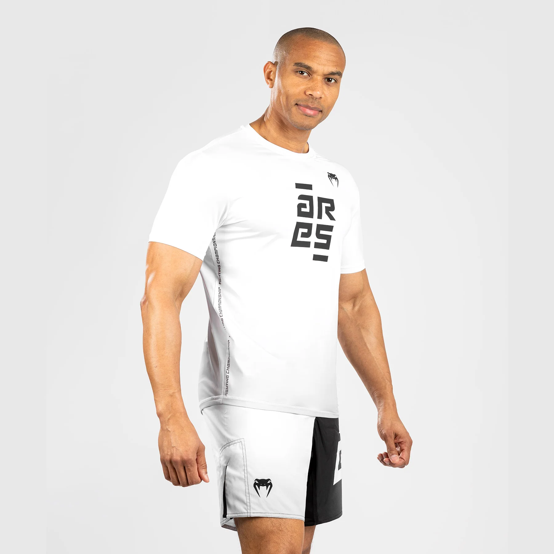 Venum x Ares Dry Tech T-Shirt - White - Image 4
