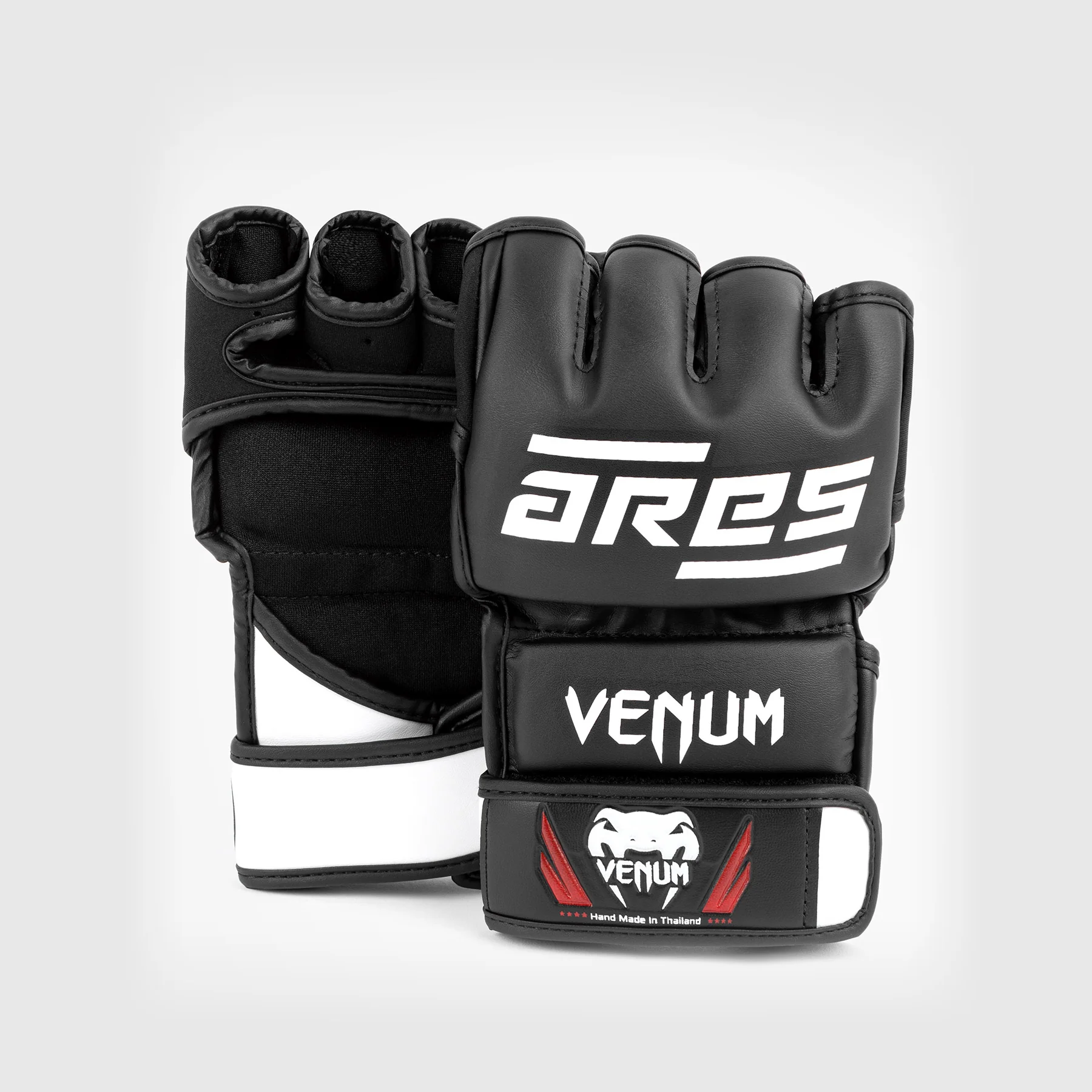 Venum x Ares MMA Gloves - Black - Image 2