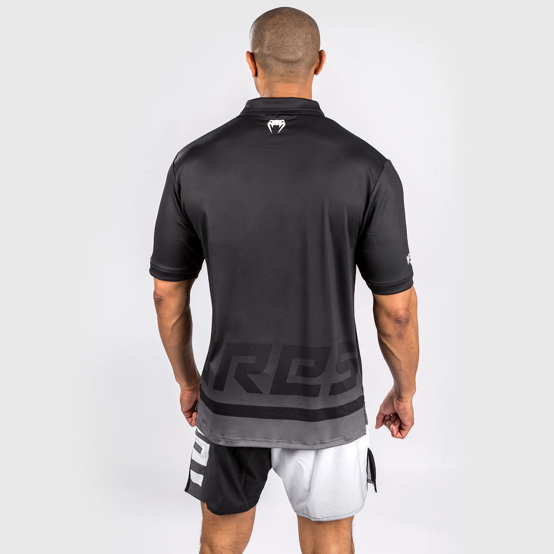 Venum x Ares Dry Tech Polo Shirt - Black - Image 4