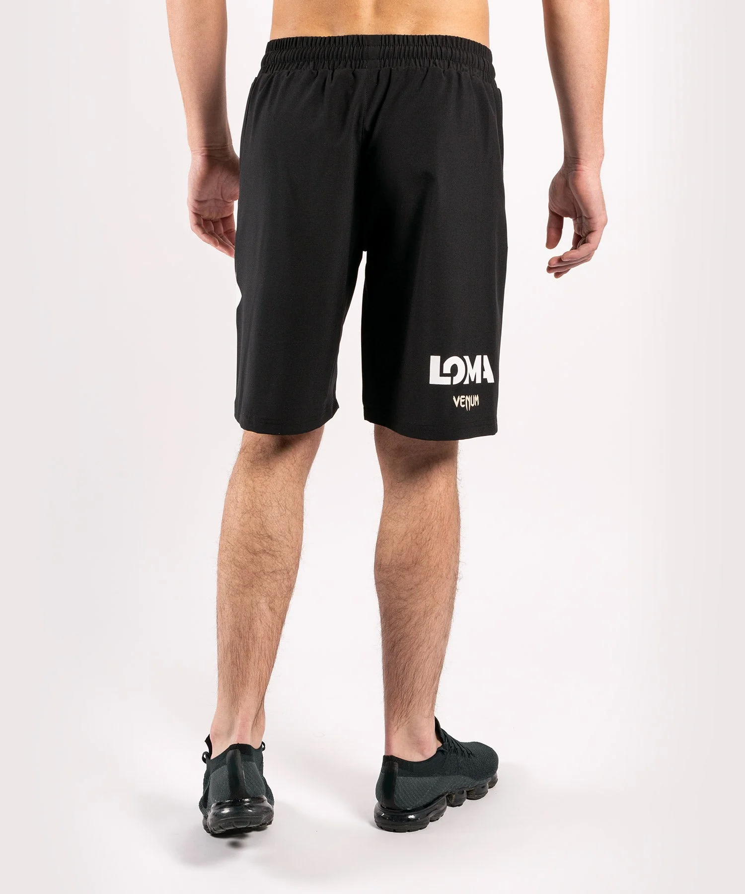 Venum Arrow Loma Signature Collection Training shorts - Black/White - Image 5