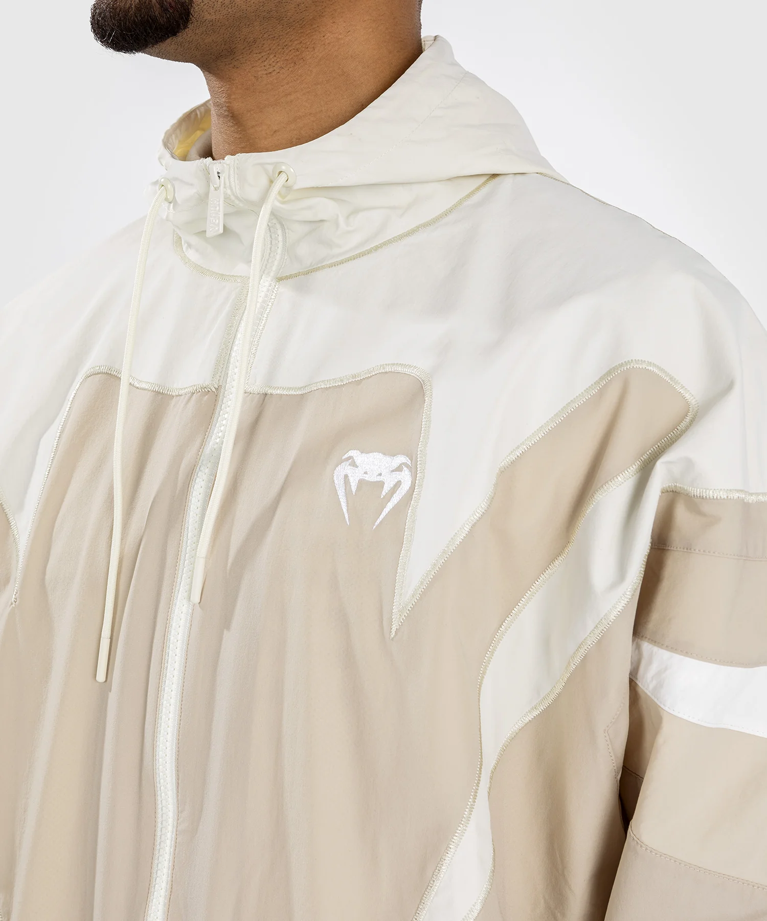 Venum Attack 90 tracksuit jacket - Beige - Image 7
