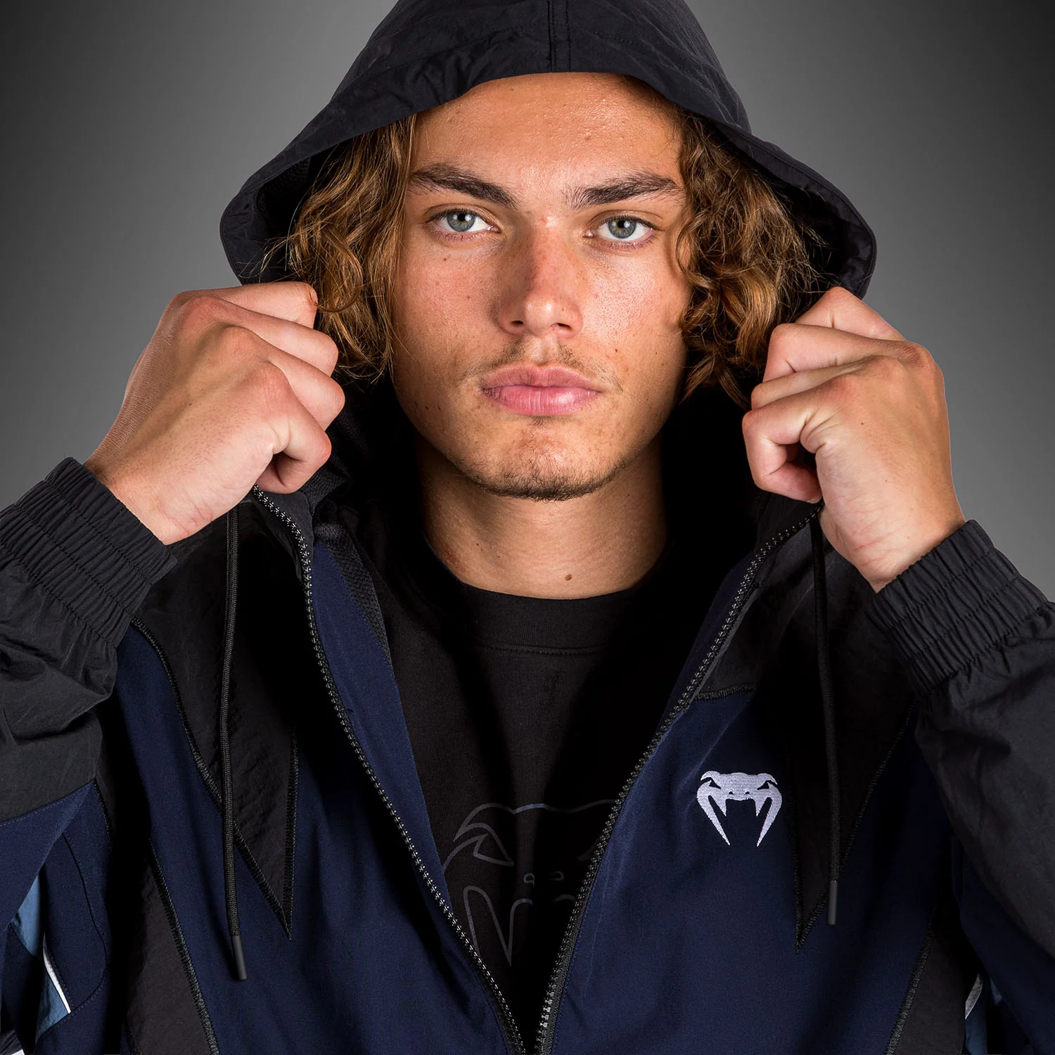Venum Attack 90 Tracksuit Jacket - Navy - Image 6