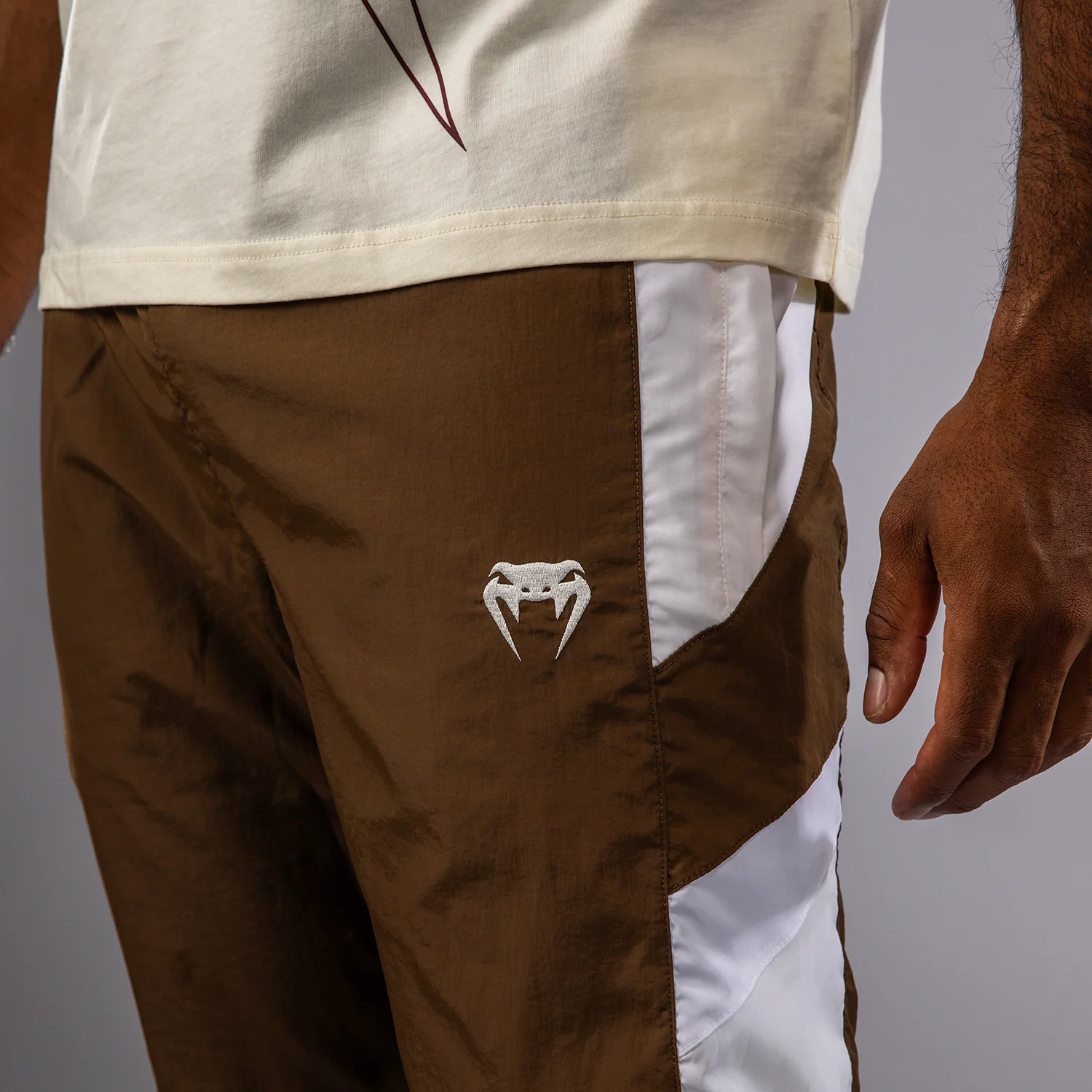 Venum Attack 90 Tracksuit Pants - Dark Brown - Image 5