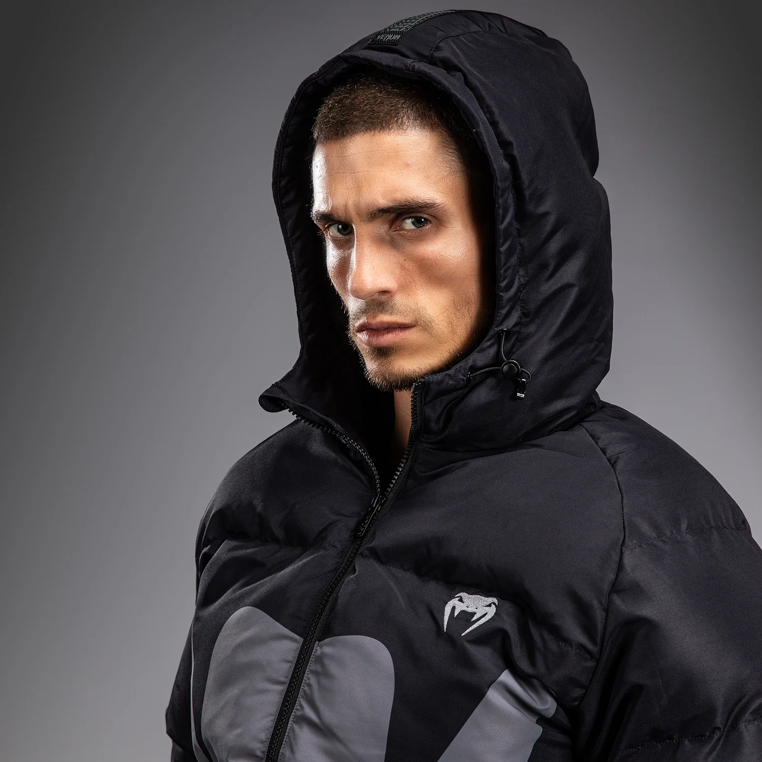 Venum Attack Down Jacket - Storm Grey - Image 4