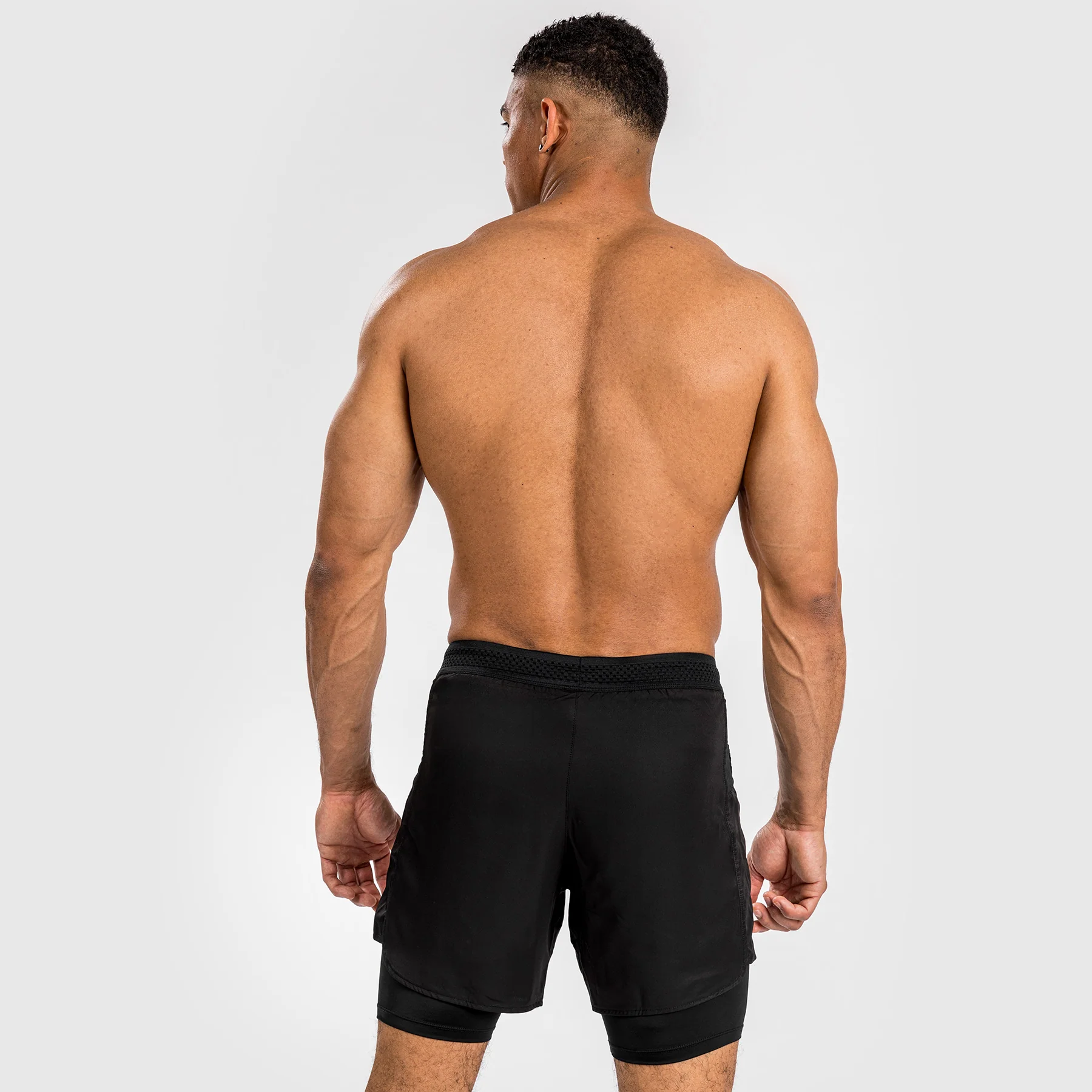 Venum Attack Men's Fight Shorts - Black - Image 4
