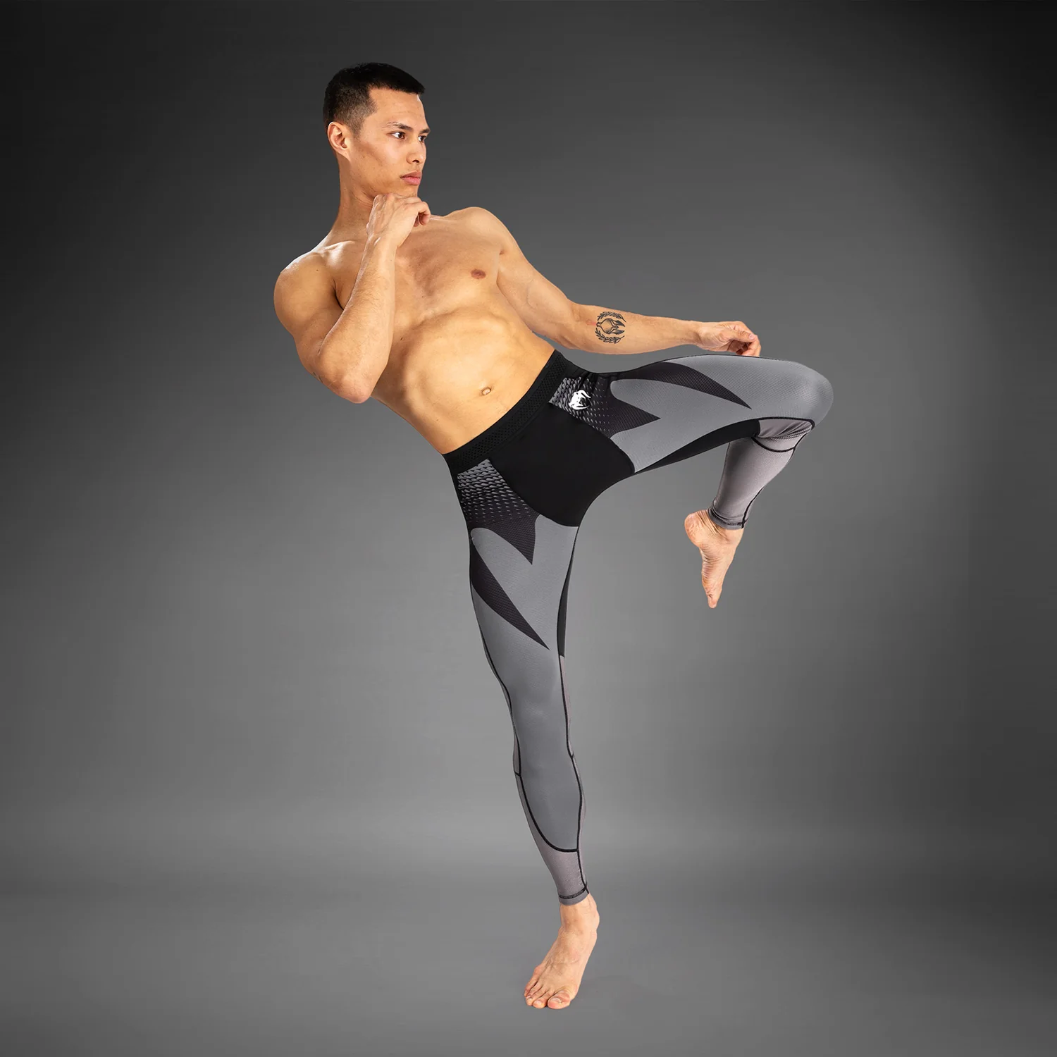 Venum Attack Men's Spats - Black - Image 7