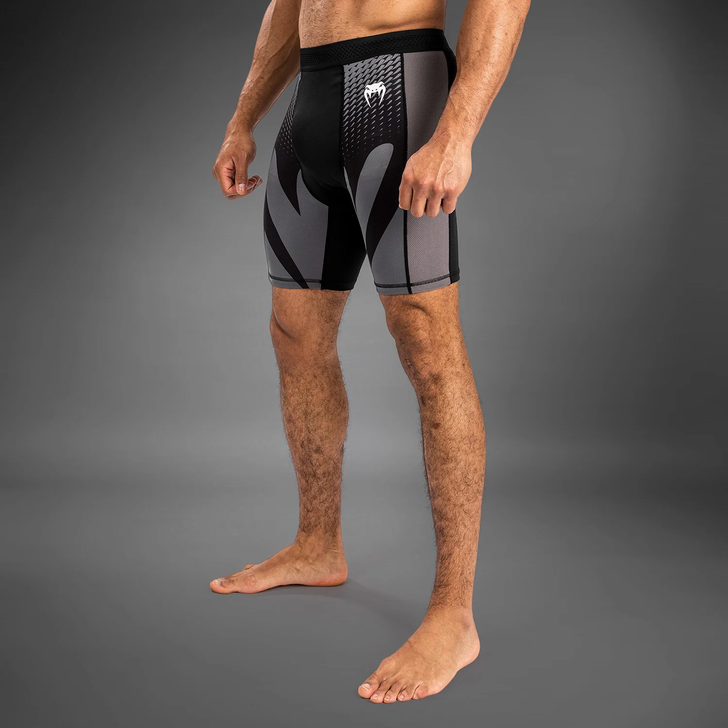 Venum Attack Men's Vale Tudo Short - Black - Image 8