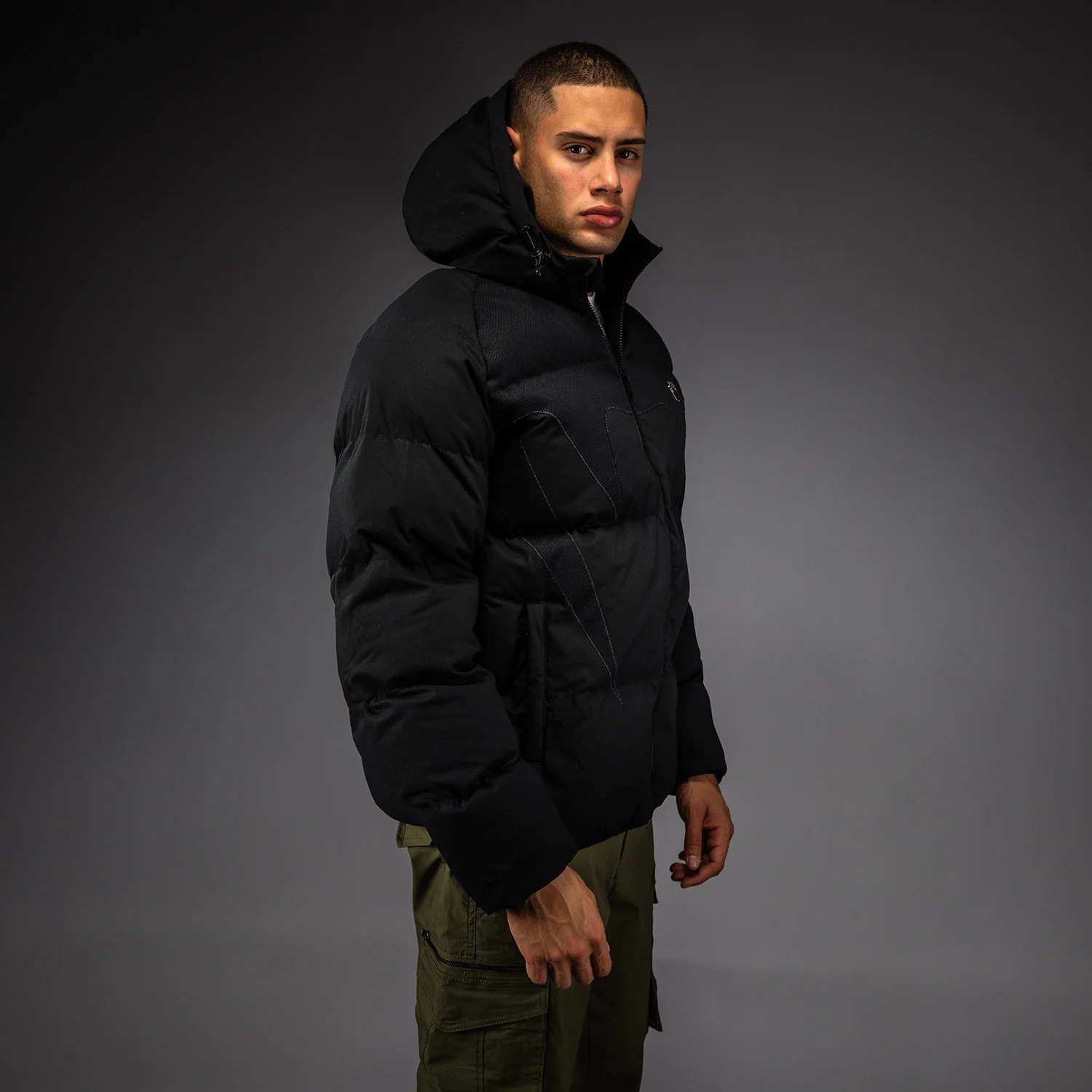 Venum Attack Urban Gi Down Jacket - Black - Image 2