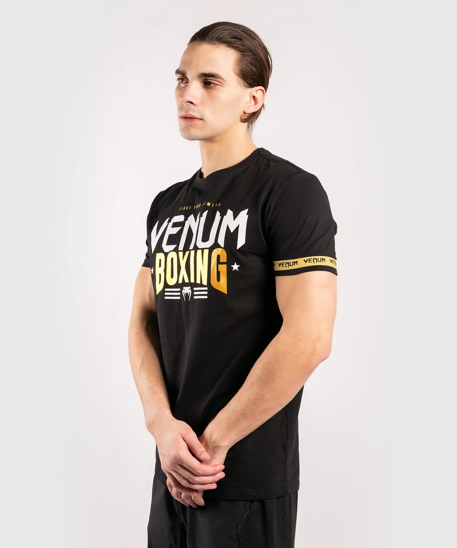 Venum BOXING Classic 20 T-Shirt - Black/Gold - Image 2