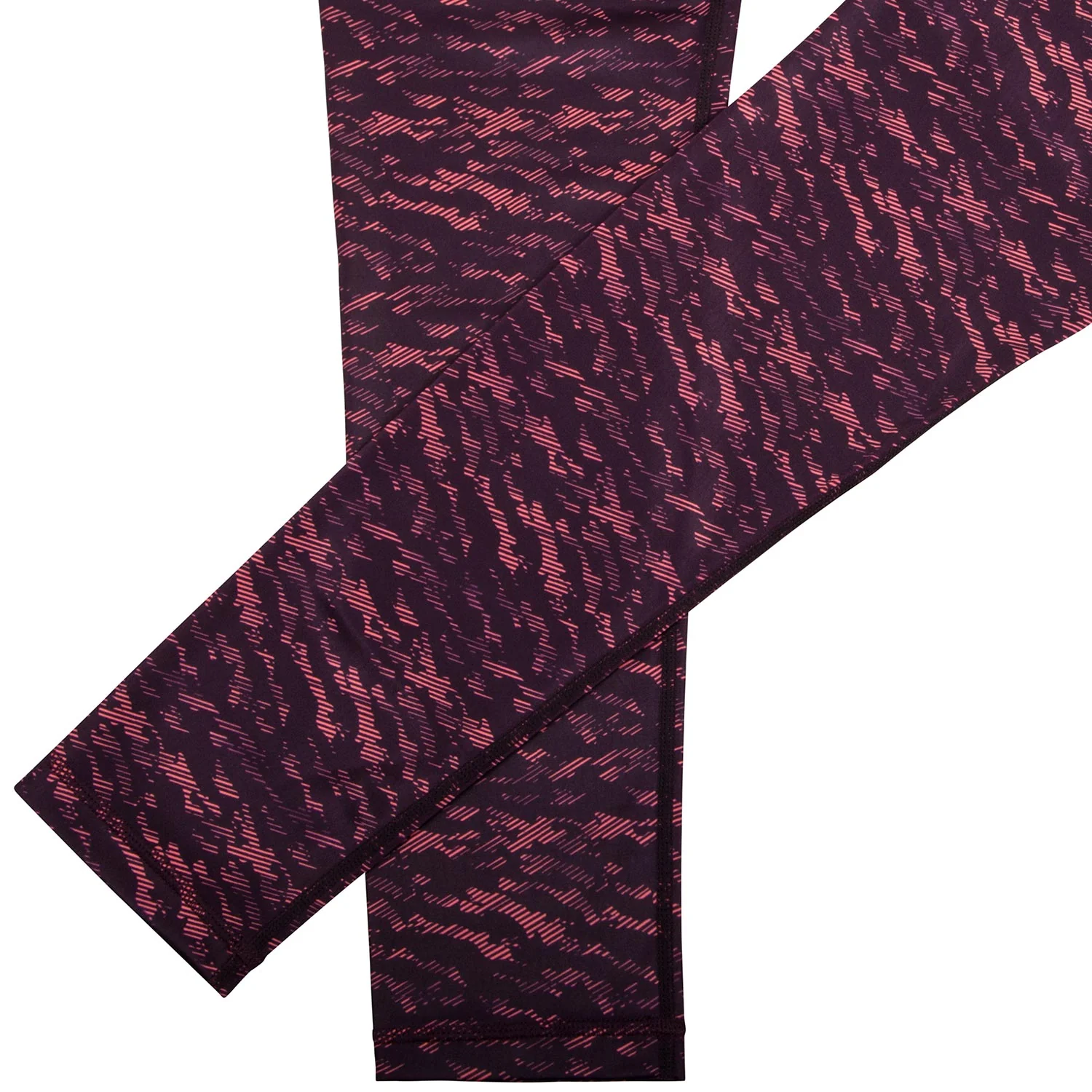 Venum Camoline Cropped Leggings - Black/Coral - Image 4
