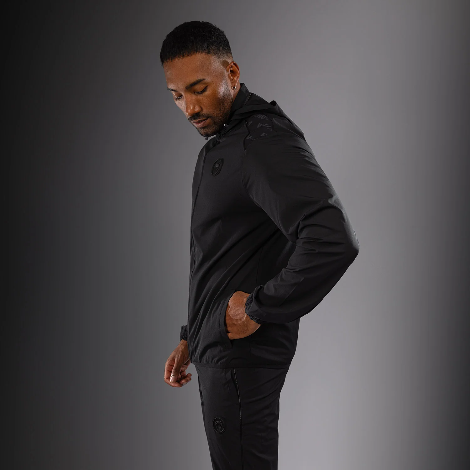 Venum Cargo Light Aero Track Jackets - Black - Image 4