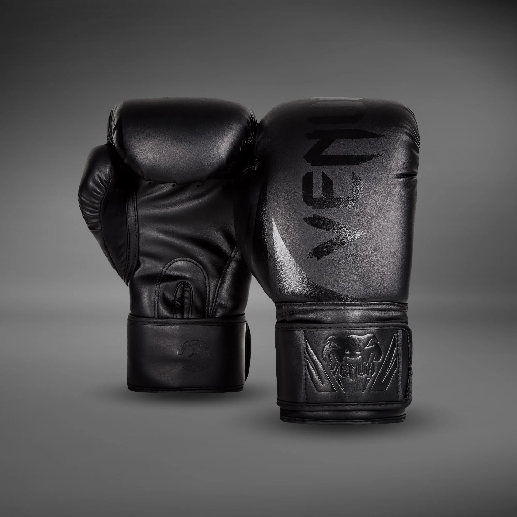 Venum Challenger 2.0 Boxing Gloves - Black/Black - Image 2