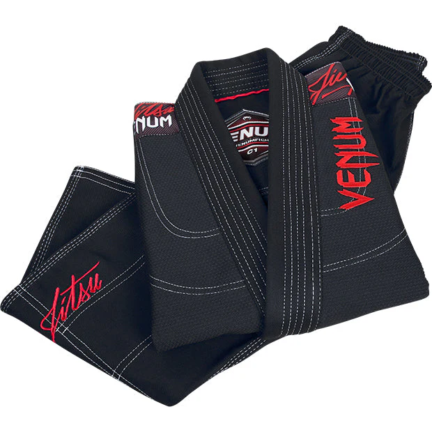 Venum Challenger 2.0 Kids BJJ Gi - Black - Image 2