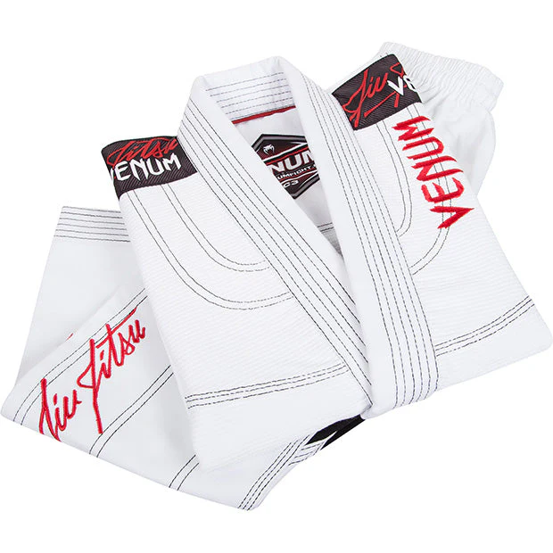 Venum Challenger 2.0 Kids BJJ Gi - White - Image 2
