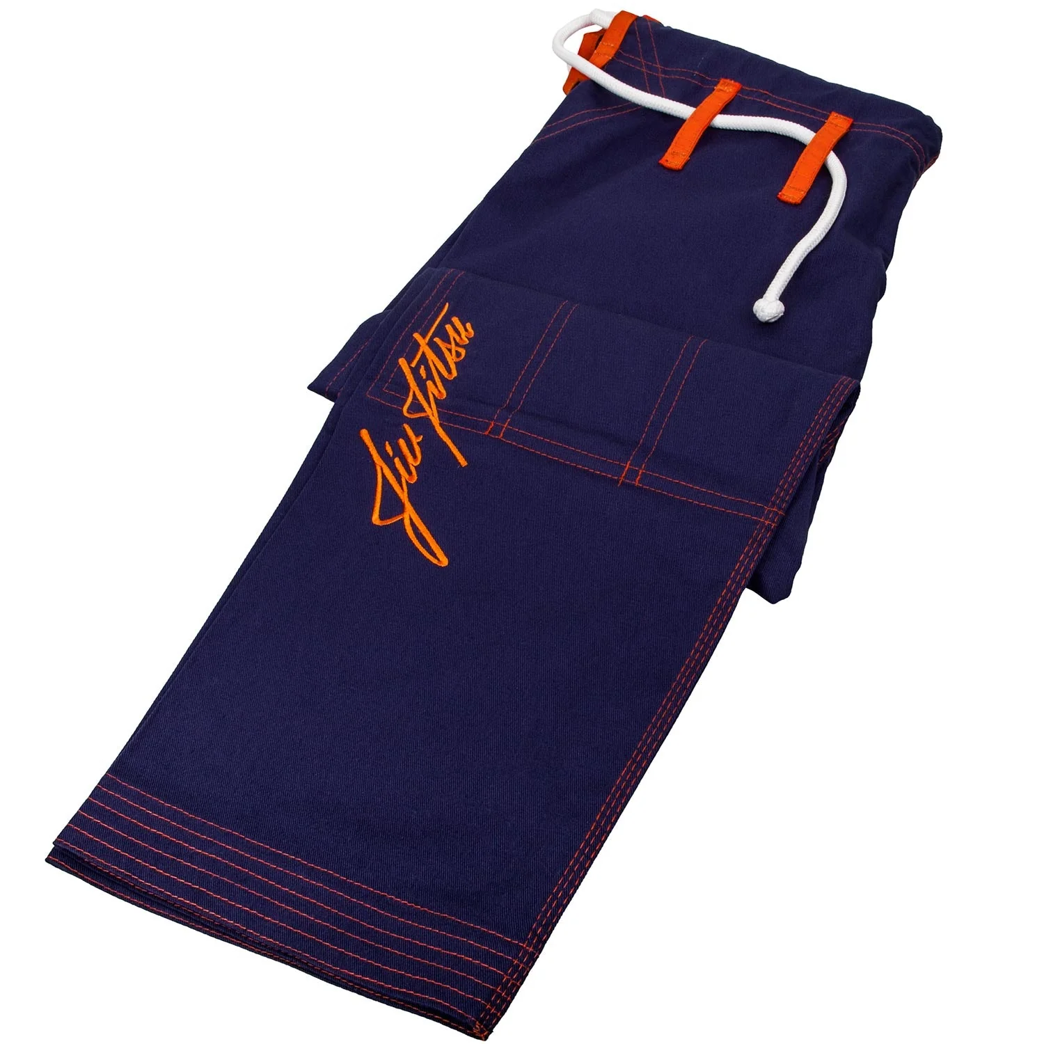 Venum Challenger 3.0 BJJ GI - Navy Blue/Orange - Image 10