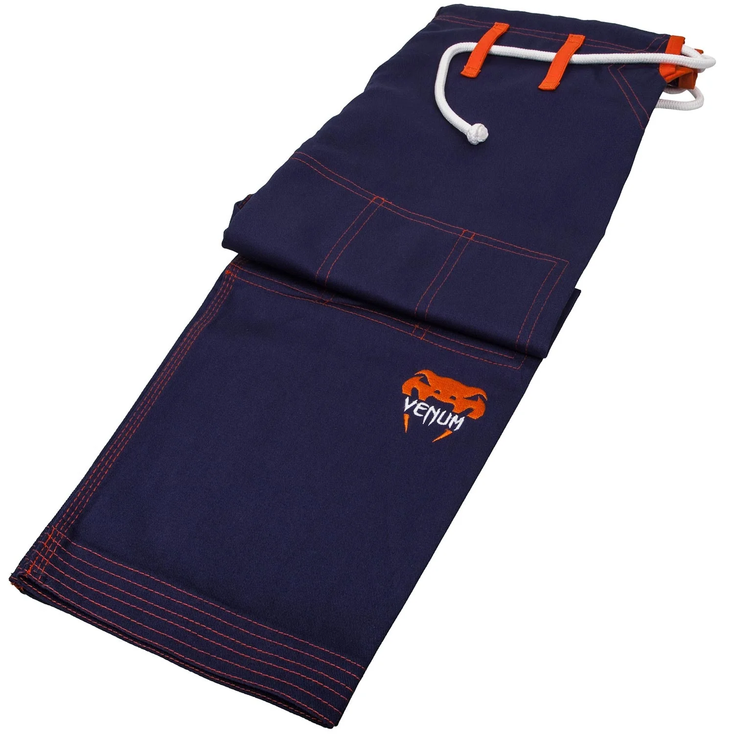 Venum Challenger 3.0 BJJ GI - Navy Blue/Orange - Image 9