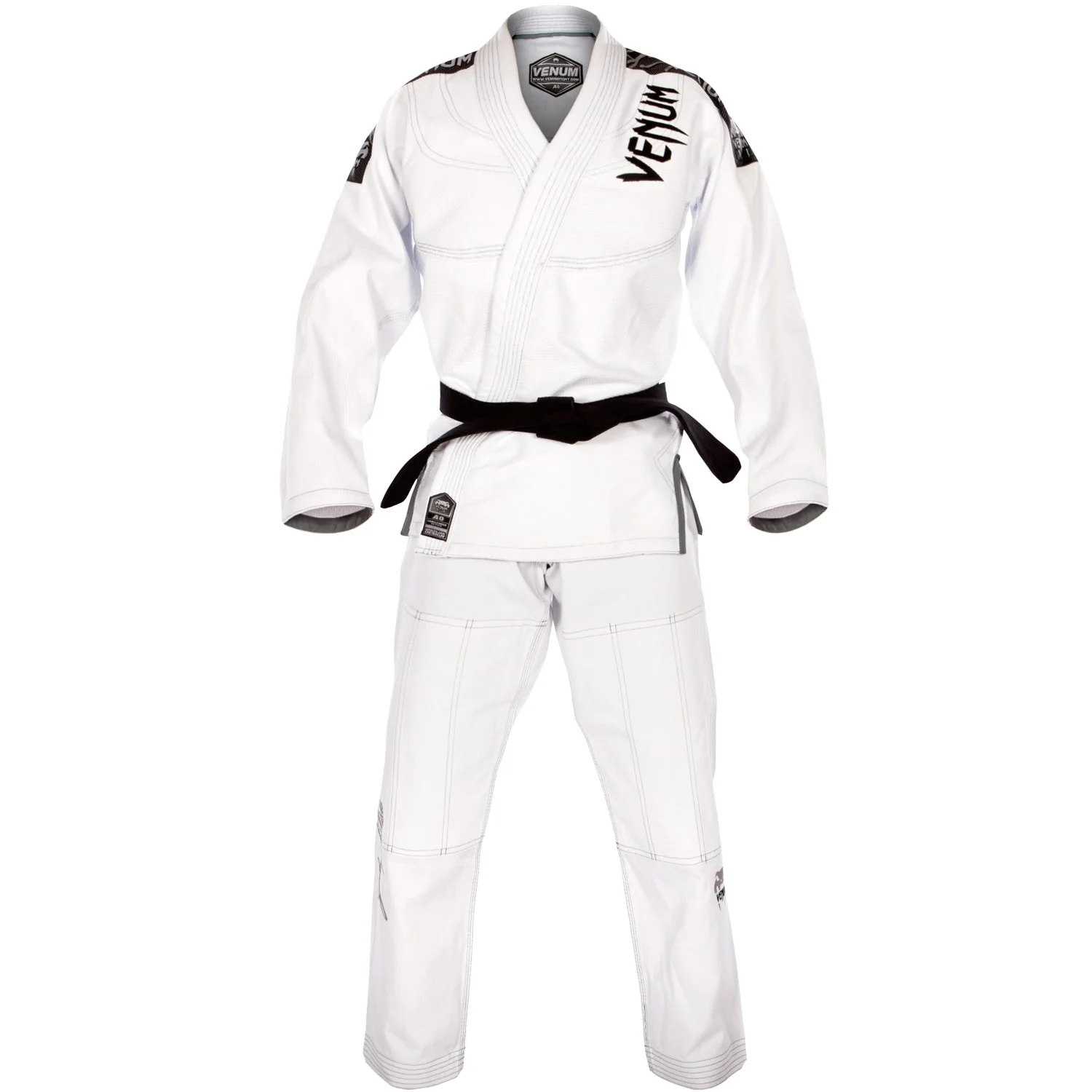 Venum Challenger 3.0 BJJ GI - White/Grey - Image 3