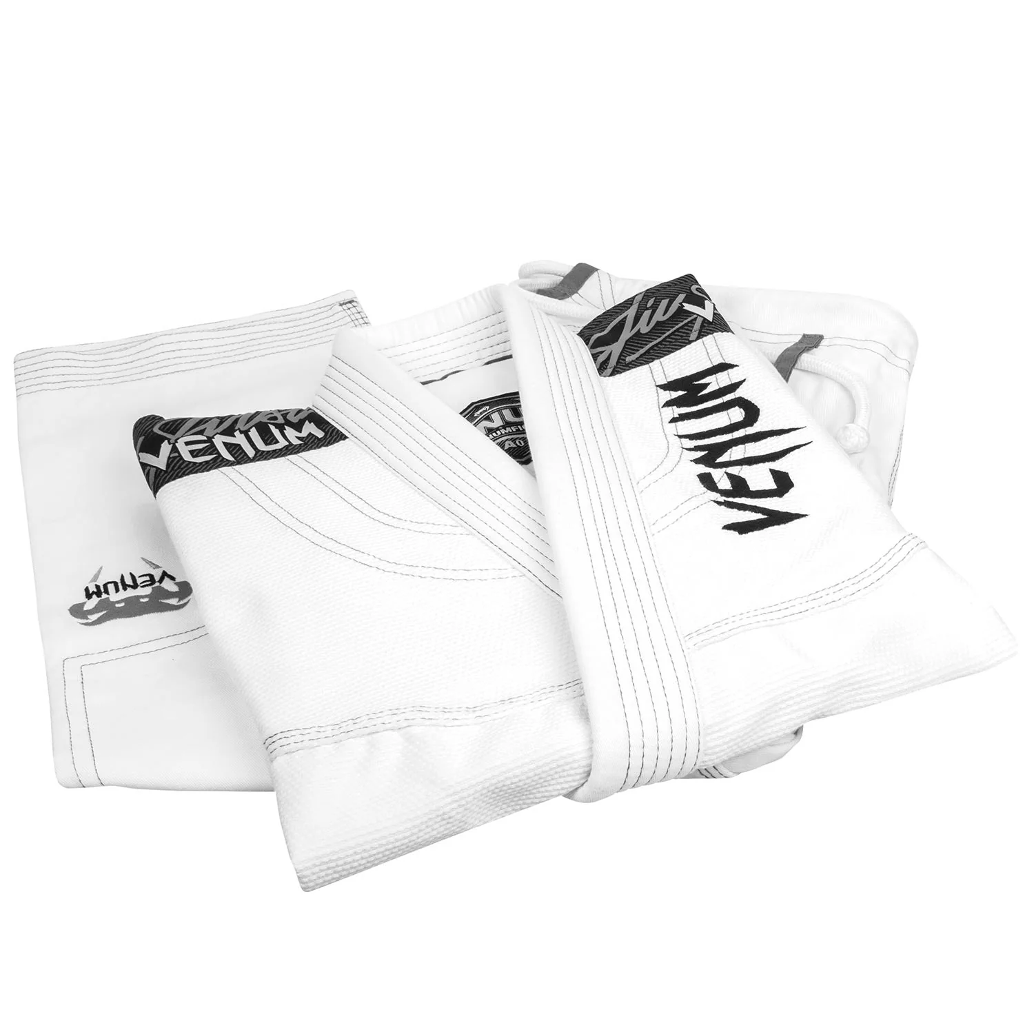 Venum Challenger 3.0 BJJ GI - White/Grey - Image 4