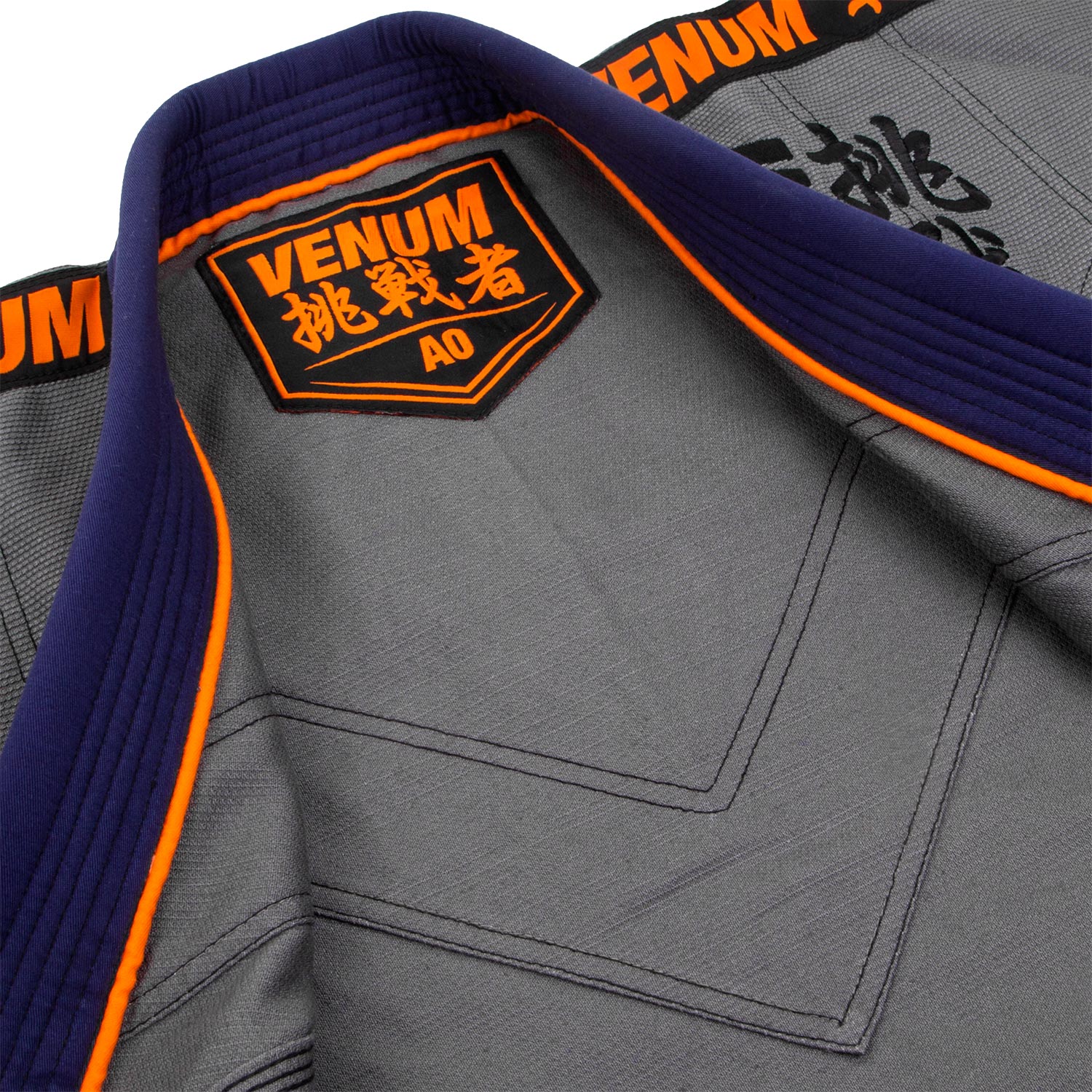 Venum Challenger 4.0 BJJ Gi - (Bag Included) - Navy Blue - Image 7