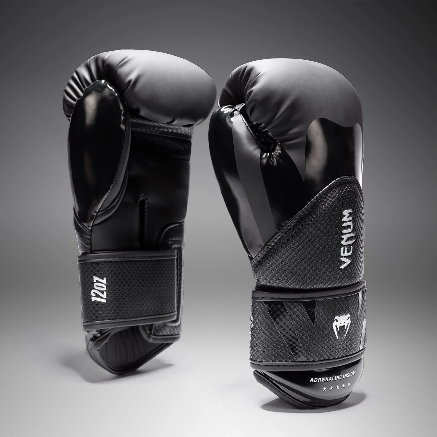 Venum Challenger 4.0 Scales Boxing Gloves - Black - Image 2