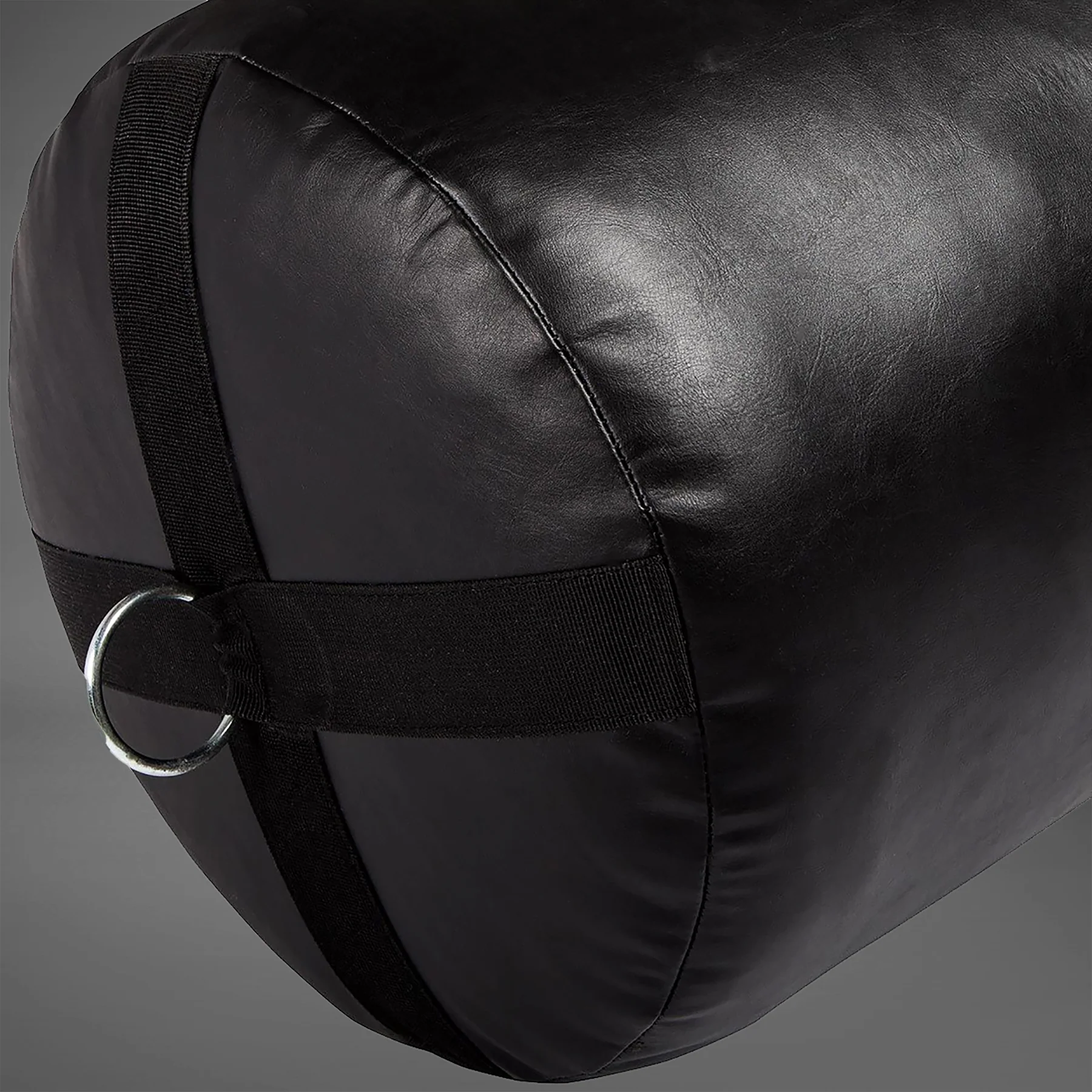 Venum Challenger Heavy bag + Ceiling Hook - Black/White - Filled - 170cm - Image 7