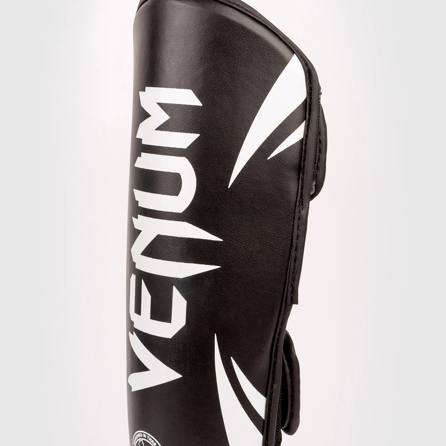 Venum Challenger Kids Shin Guards - Black/White - Image 3