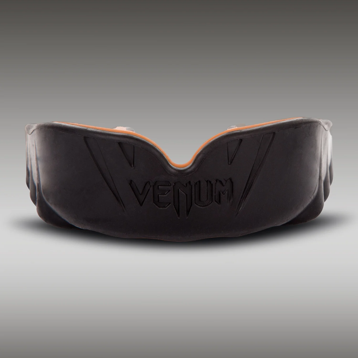 Venum Challenger Mouthguard - Black/Orange - Image 2