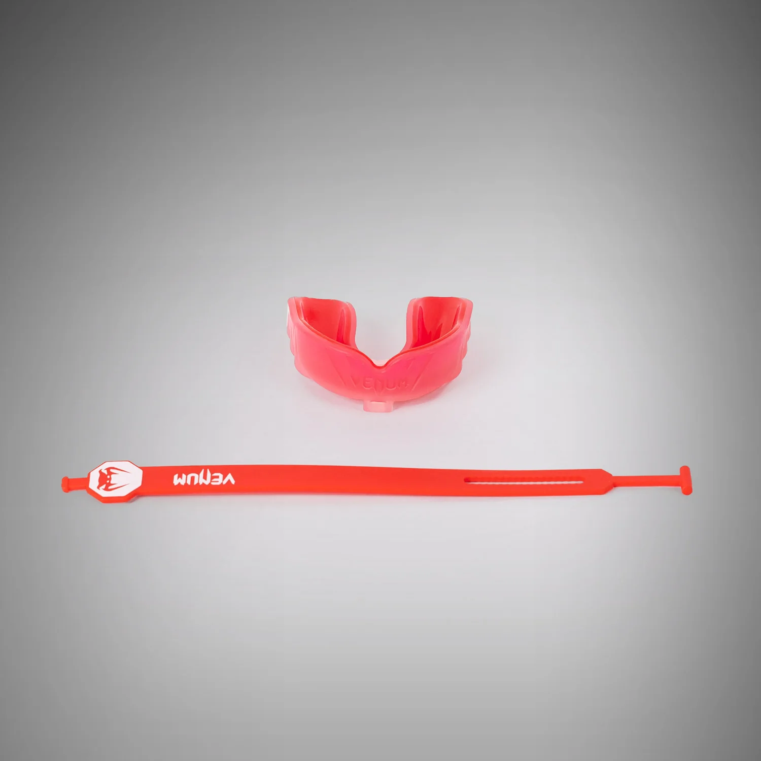 Venum Challenger Mouthguard Strap/Straples - Red Transparent - Image 2