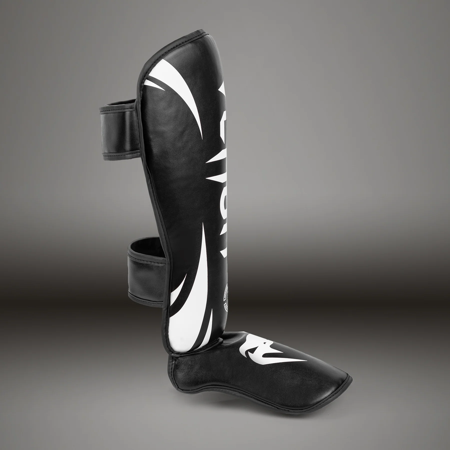 Venum Challenger Standup Shin Guards - Black - Image 5