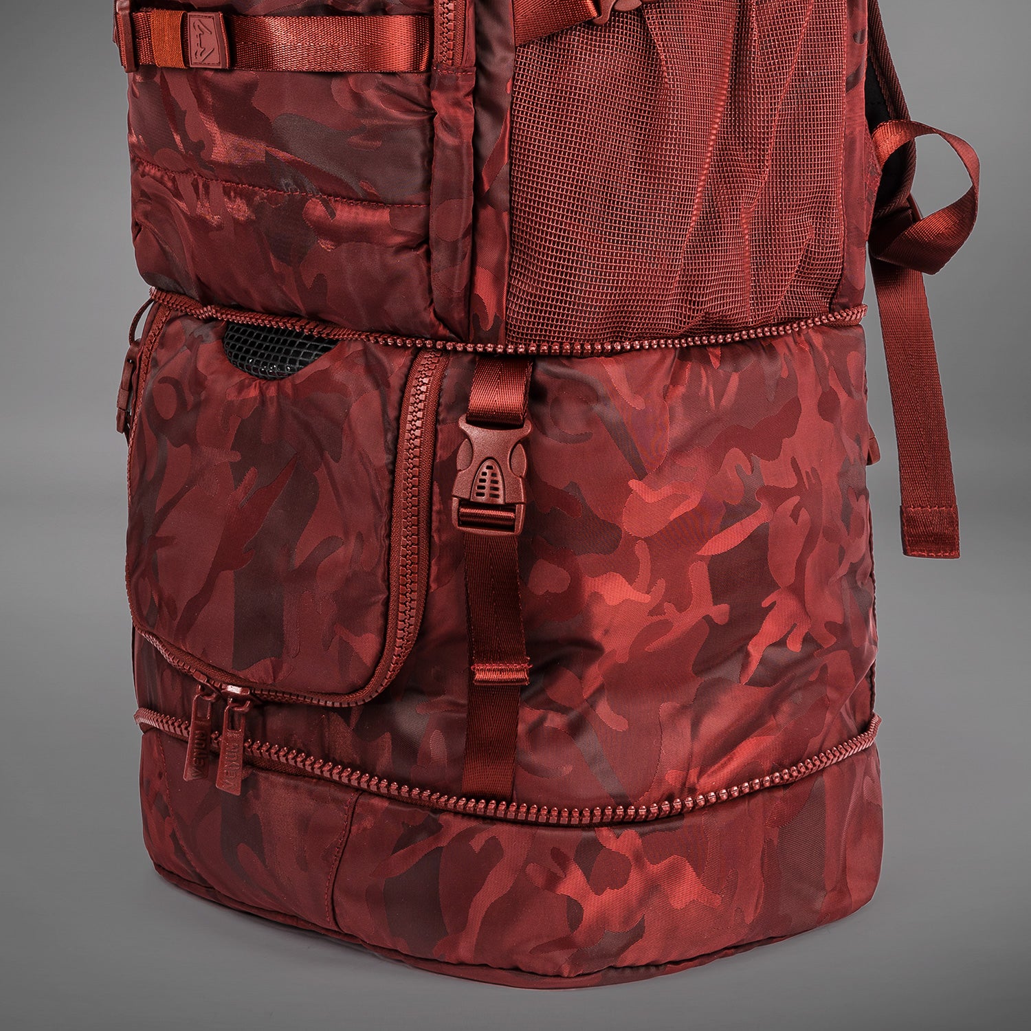 Venum Challenger Xtrem BackPack (50-63L) - Camo/Burgundy - Image 10