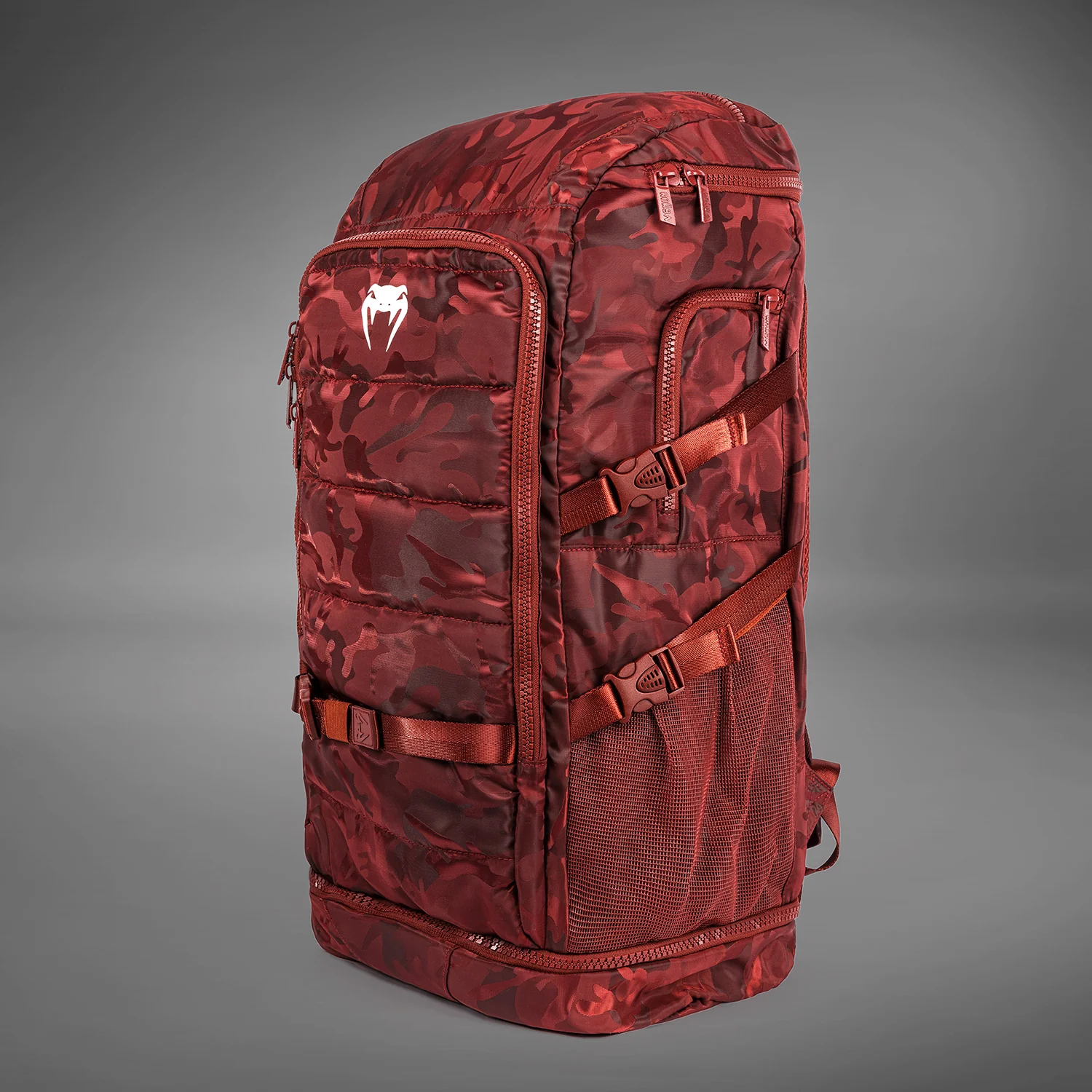 Venum Challenger Xtrem BackPack (50-63L) - Camo/Burgundy - Image 3
