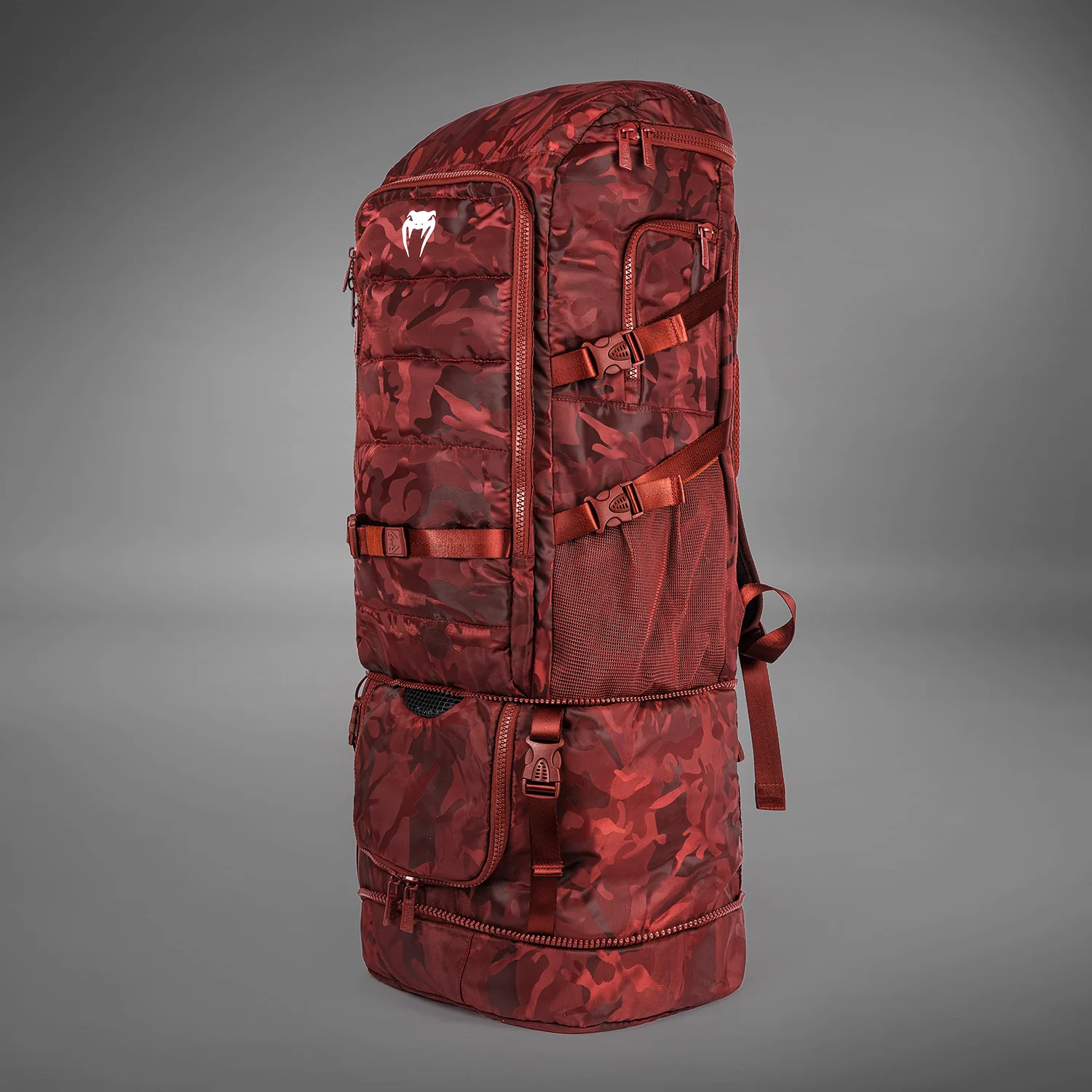 Venum Challenger Xtrem BackPack (50-63L) - Camo/Burgundy - Image 4