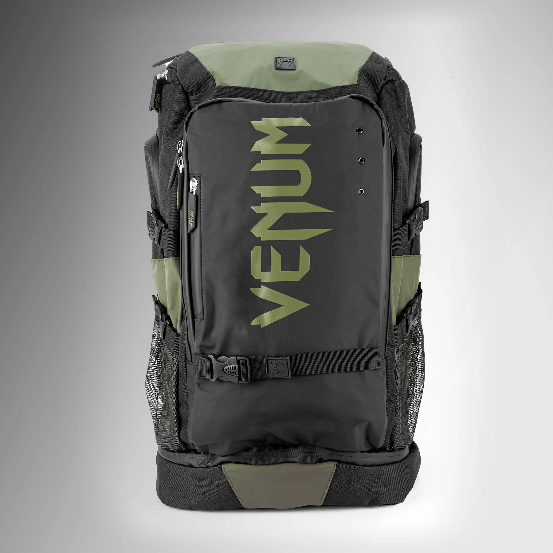 Venum Challenger Xtrem Evo BackPack (50-63L) - Khaki/Black - Image 8
