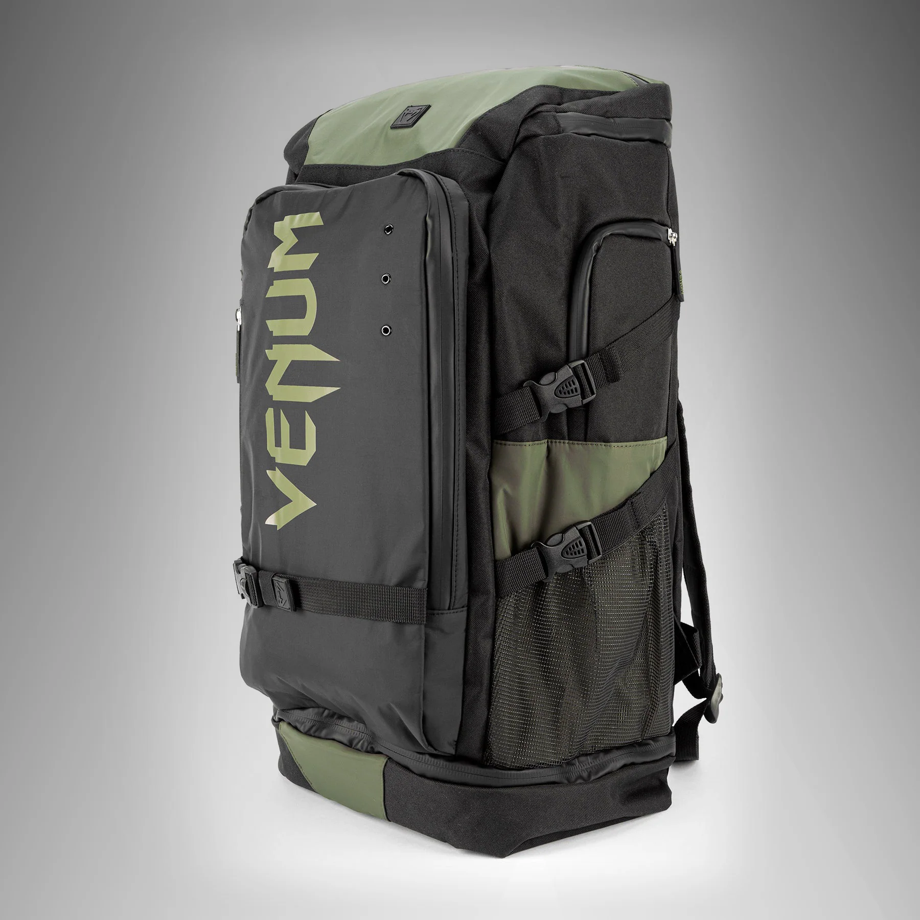 Venum Challenger Xtrem Evo BackPack (50-63L) - Khaki/Black - Image 9