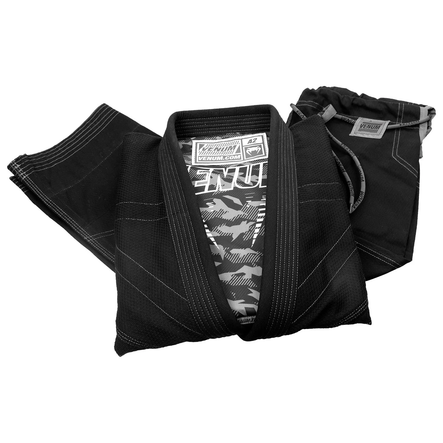 Venum Classic 2.0 Bjj Gi - Black - Image 7