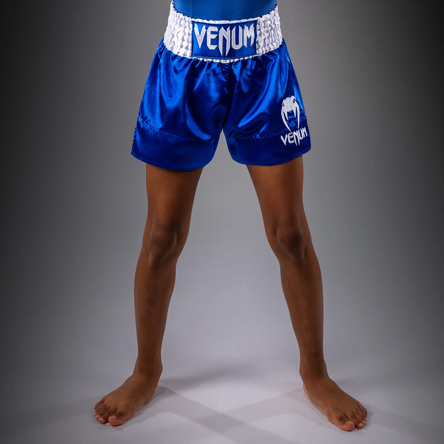 Venum Classic Muay Thai Shorts for Kids - Royal Blue